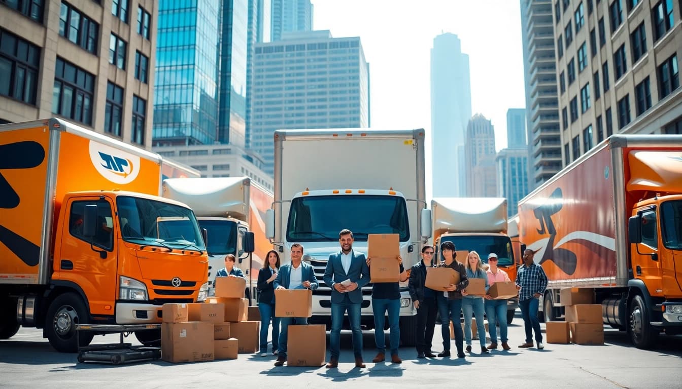 Umzugsunternehmen Schwetzingen organisiert Umzug mit professionellen Mitarbeitern und modernen Transportmitteln.