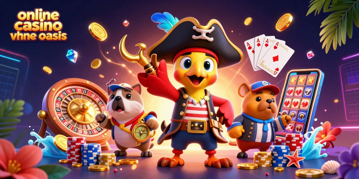 Engage in thrilling adventures at an online casino ohne oasis with exciting casino elements.
