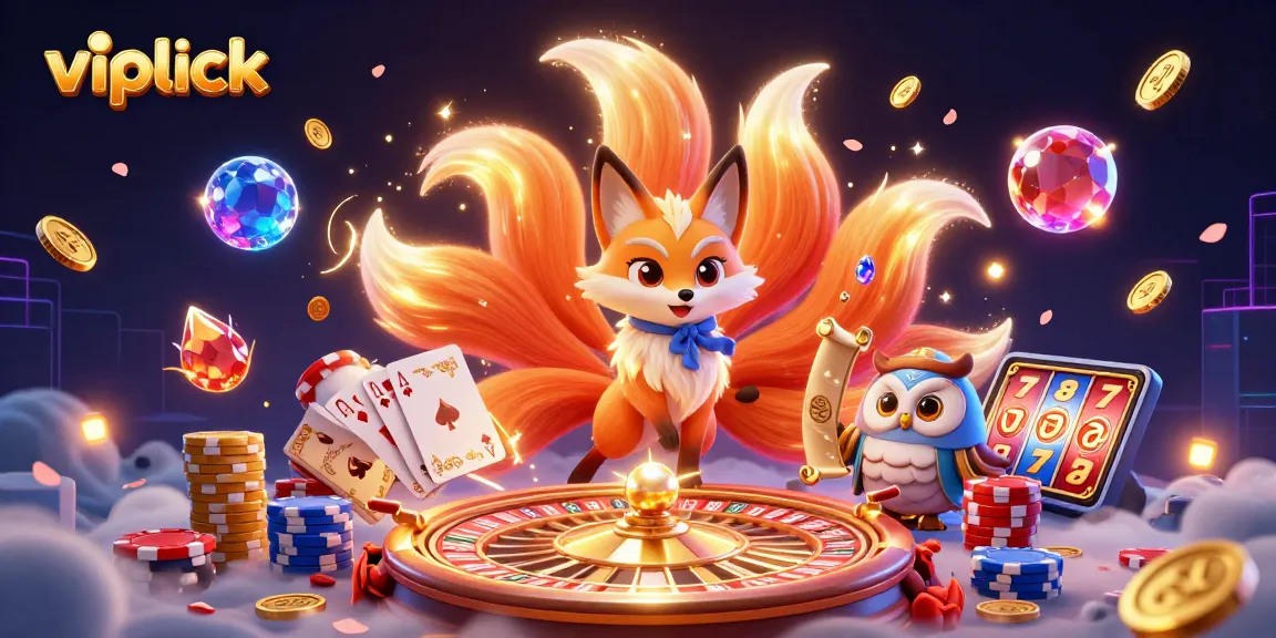 Engage in thrilling gameplay with vipluck’s casino magic, featuring vibrant characters and dynamic gaming elements.