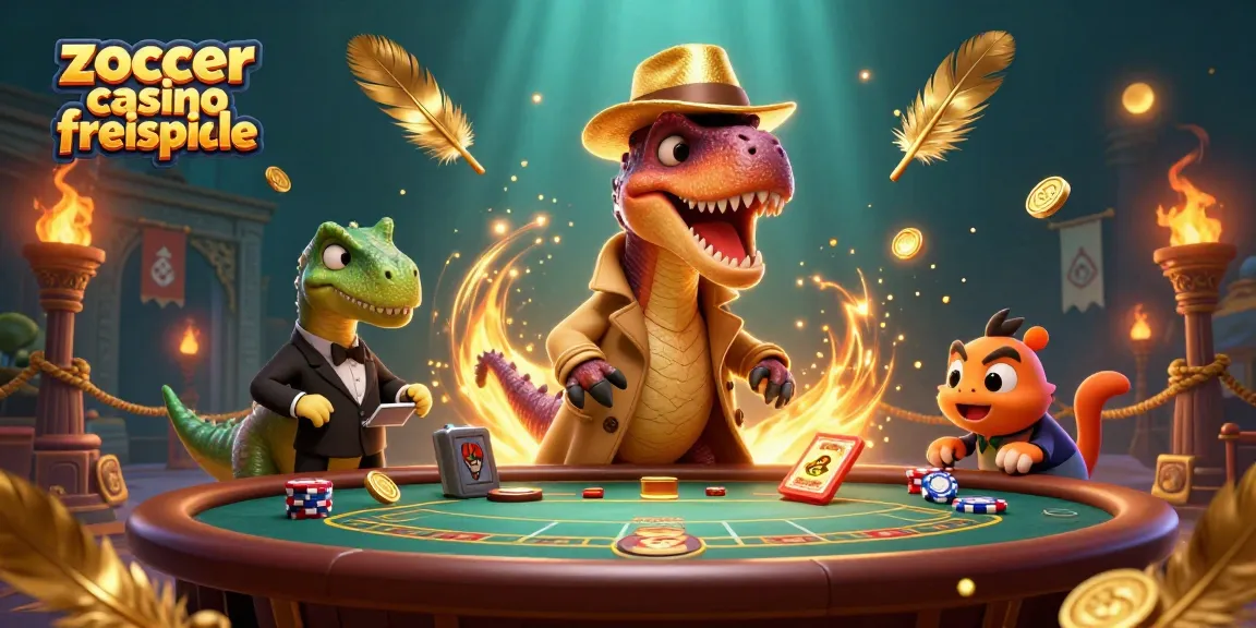 Zoccer Casino Freispiele an einem dynamischen Spieltisch mit Karten und Goldmünzen erleben.