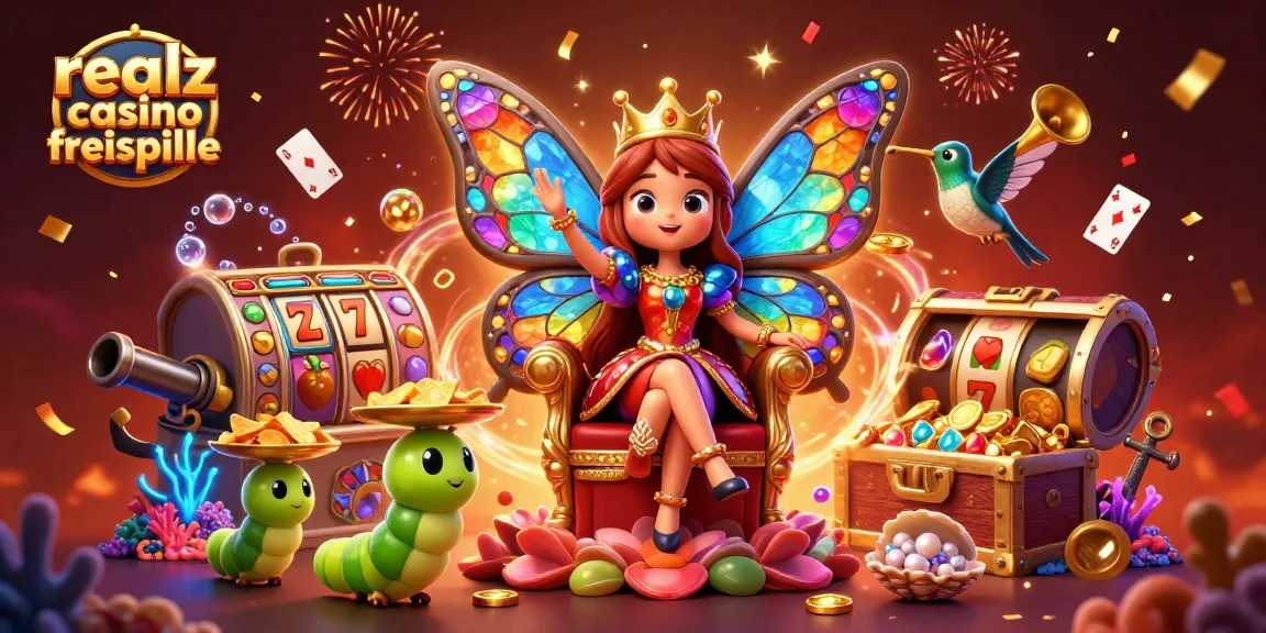 Spiele jetzt im Realz Casino Freispiele und entdecke aufregende Slots mit bunten 3D-Charakteren.